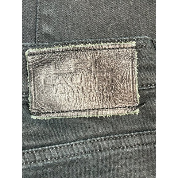 Lauren Ralph Lauren Womens Black Jeans Stretch Size 14  Boot Cut - Picture 5 of 9